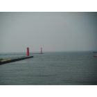 Muskegon: : Entering Lake Michigan from the Muskegon Channel