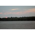 Woodbine: Sunset on the Satilla River in Woodbine, Georgia