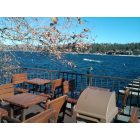 Lake Arrowhead: : view from the McDonald's patio at the village