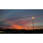 Portage: Portage sunset as seen from Meijer's parking lot along Westnedge Ave.