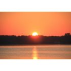 Portage: Sunset over Austin Lake, Portage, MI