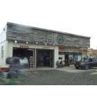 Medicine Bow: Our tire shop in this great little town.