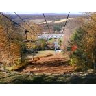 Palmerton: View from chair lift at Blue mountain ski area.