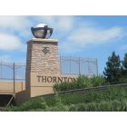 Thornton: Thornton welcome sign along I-25