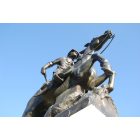 St. Joseph: : A photo of the inspiring pony express statue.