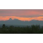 Tucson: : West view at sunset