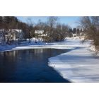 Warrensburg: scroon river winter setting
