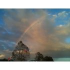St. Cloud: : Rainbow over lake Cypress!