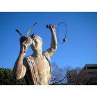 Monroe: : Statue of Apollo - Central park - Monroe Downtown