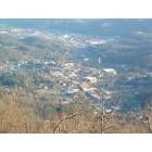 Boone: : Town of Boone viewed from Rich Mountain (November 2003)