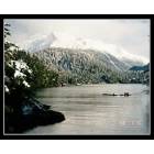 Sitka and: Snowcapped Mountains off Thimbleberry Harbor