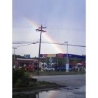 Bridgeville: rainbow over get go
