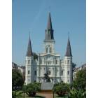 New Orleans: : Jackson Square Cathedral in the French Quarter
