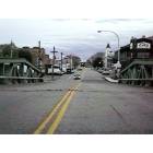 North Tonawanda: : A view of Sweeney Street in North Tonawanda User comment: This view is looking down Main Street, as seen from the Delaware St Bridge. The cross-street at the foot of the bridge is Sweeney Street.