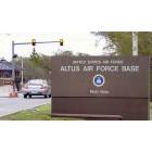 Altus: Altus Air Force Base Main Gate