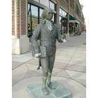 Rapid City: City of Presidents, Rapid City SD James Madison Bronze Statue