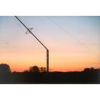 Rushville: : Sunset by the Farm Services, Rushville, IL