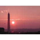 Washington: : Monumental Sunset October 30, 2004