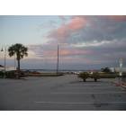Sebring: Evening Sky Over Lake Jackson, Sebring,Fla