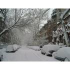 New York: : Brooklyn, NY in Snow - Park Slope - 7th Avenue and Berkeley Place