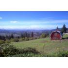 Newberg: View of Newberg from a farm in the hills