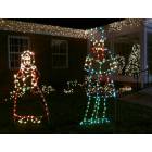 Chesapeake Beach: Christmas Lights at The Town Hall
