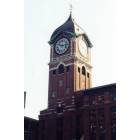 Lawrence: Worlds second largest clock on the NEW BALANCE sneaker building. This clock was rebuilt within the past 15 yrs