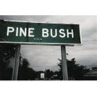 Pine Bush: Rt 52 PB sign