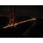 San Francisco: : Golden Gate Bridge at night