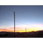 Monte Vista: Sunset from My Front Yard