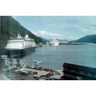 Juneau and: Juneau harbor from hotel, June 2000, 1 of 2 