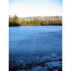 Litchfield: A frozen lake.
