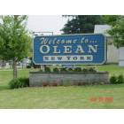 Olean: Welcome Sign