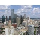 Dallas: : Picture of Downtoan dallas taken from the reunion tower