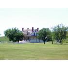 Mandan: George Armstrong Custer House - Abraham Lincoln State Park - July 2004