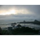 Crescent City: Fog's coming in