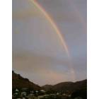 Bisbee: rainbow over bisbee