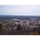 Hot Springs: : Downtown Hot Springs from West Mountain Drive Overlook
