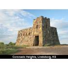 Lindsborg: This Castle was built in the 1930's by the WPA just a short way north of Lindsborg, KS