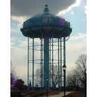 Wilson: water tower in downtown area, near campus of Barton College