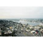 Seattle: : Lake union from the space needle