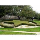 Irving: Landscaping on the grounds of the Dallas Cowboys Gnrl Office & Practice Facility