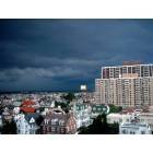 Atlantic City: Storm Clouds Blacken AC Sky-except for Borgata which still shines