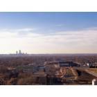 Council Bluffs: : View from the Lincoln Monument facing Omaha