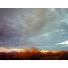 East Sahuarita: Rainbow in Sahuarita Sunset