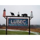 Lubec: Greetings as you enter Lubec