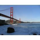 San Francisco: : The Golden Gate Bridge: Taken in Jan. 2006