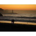Santa Cruz: sunrise at the beach