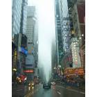 New York: : It was so foggy, you couldnt see the road ahead of you, it just dissappeared between the buildings!