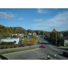 Oneonta: Overlooking Prospect Street From Parking Garage, Oneonta, NY
